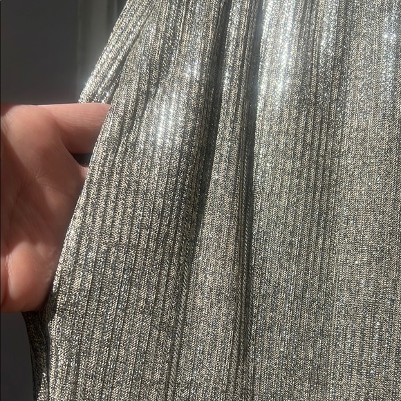 Anthro Metallic Shimmer Joggers - Picture 3 of 5